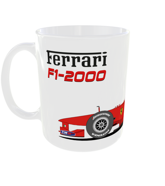 TAZA FERRARI F1-2000