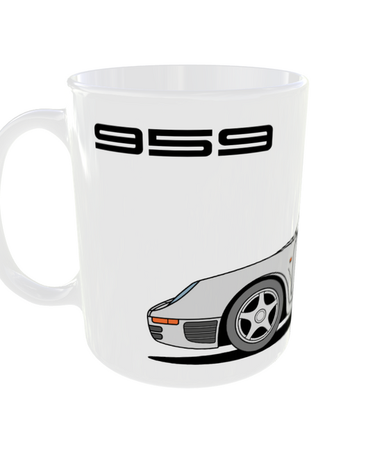 TAZA PORSCHE 959