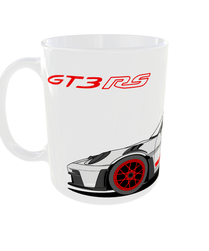 PORSCHE 356 GRAY MUG