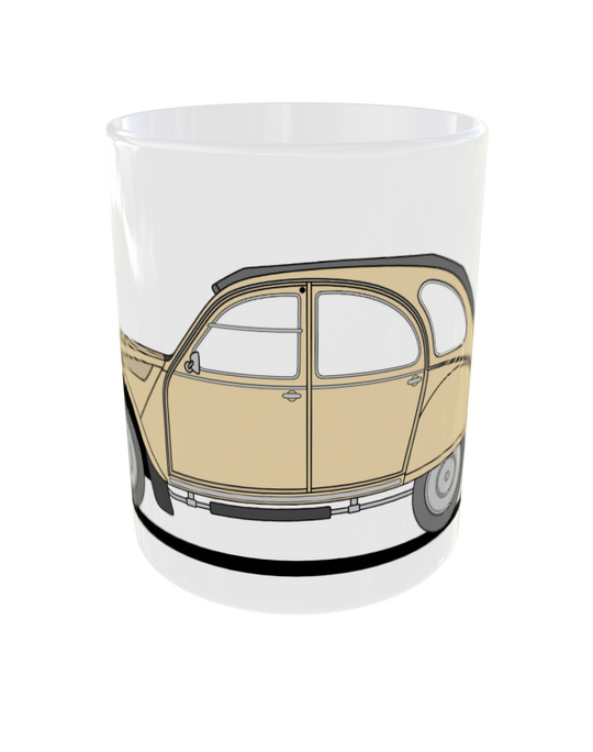TAZA CITROEN 2CV