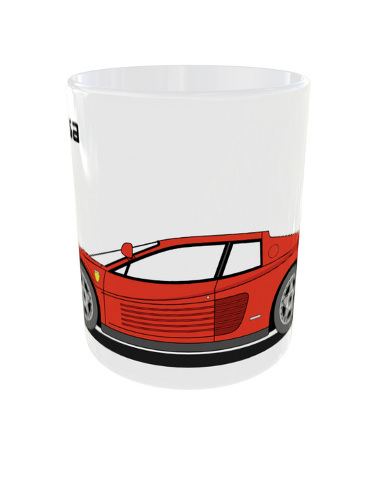 TAZA FERRARI TESTAROSSA