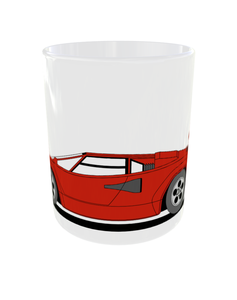 LAMBORGHINI COUNTACH LP500 MUG