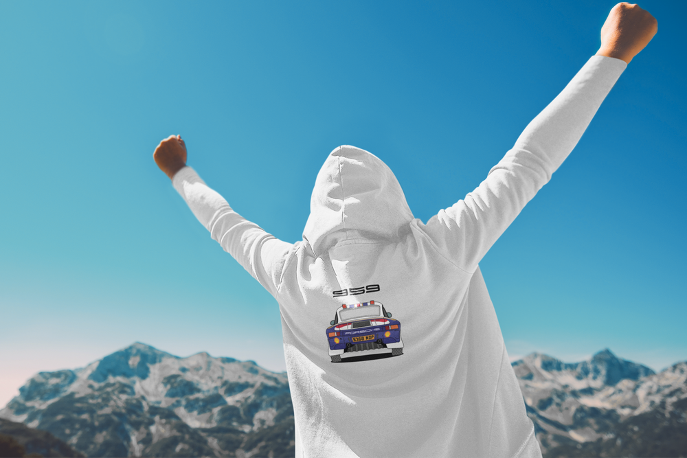 SUDADERA PORSCHE 959 DAKAR