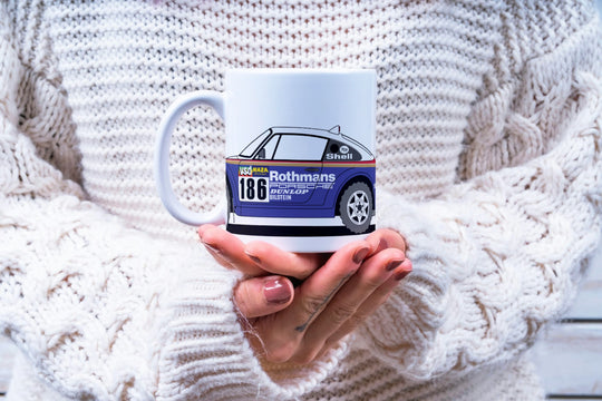 TAZA PORSCHE 959 DAKAR