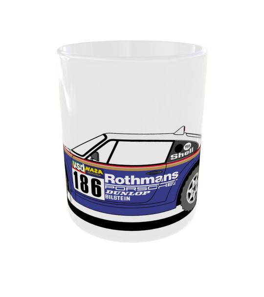 TAZA PORSCHE 959 DAKAR