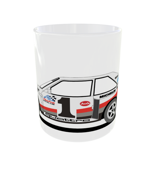 TAZA AUDI QUATTRO S1 PIKES PEAK