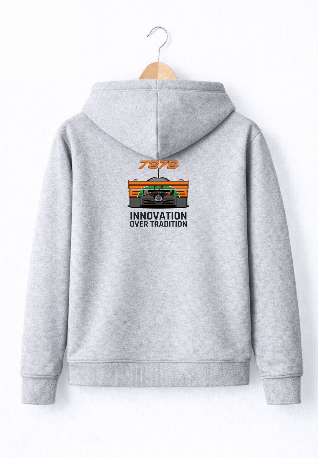 Sudadera Lemans Gris Clara Mazda 787B