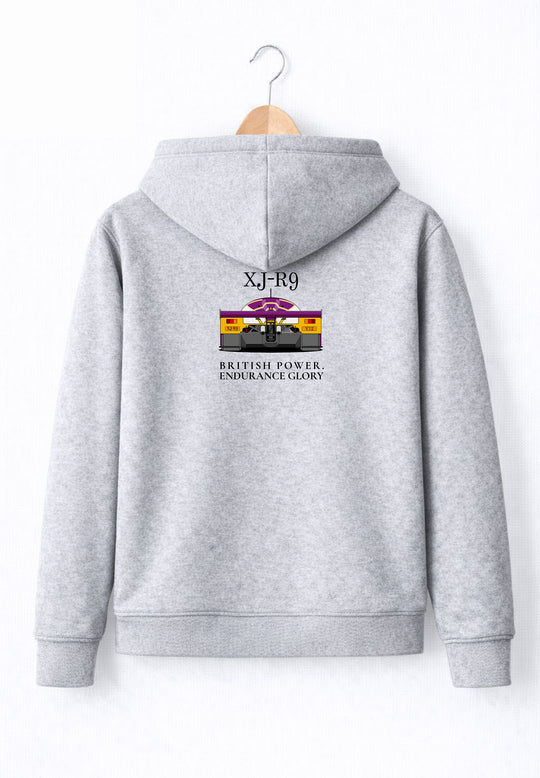 Sudadera Lemans Gris Clara Jaguar XJR9