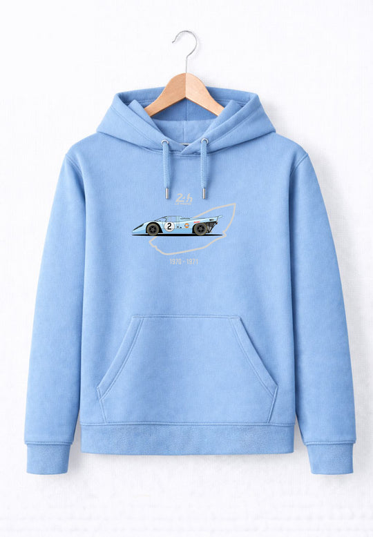 Sudadera Lemans Azul Claro Porsche 917