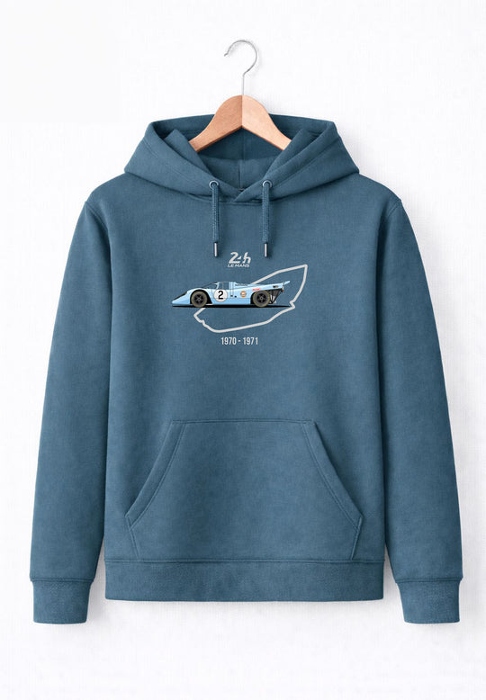 Sudadera Lemans Azul Oscuro Porsche 917