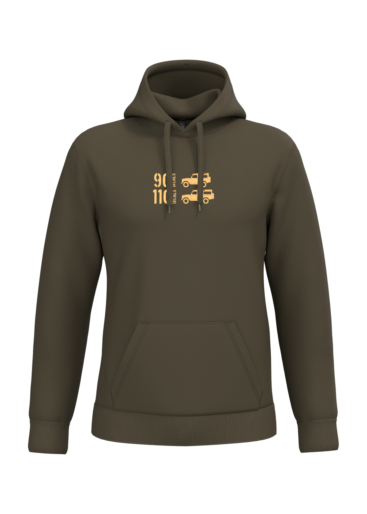 KAPUZEN-SWEATSHIRT Land Rover 90-110 INCHES