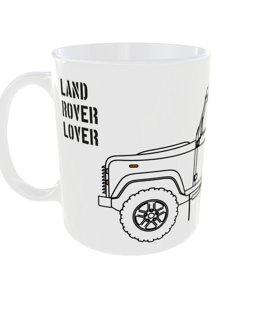 TAZA CERÁMICA PREMIUM Land Rover 90 INCHES
