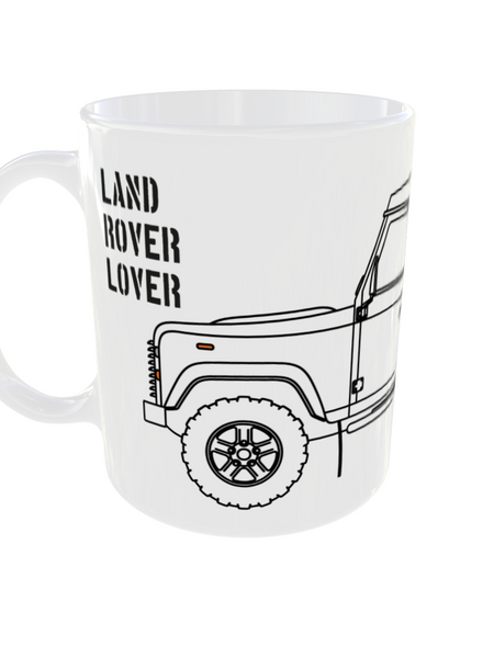 TAZA CERÁMICA PREMIUM Land Rover 110 INCHES