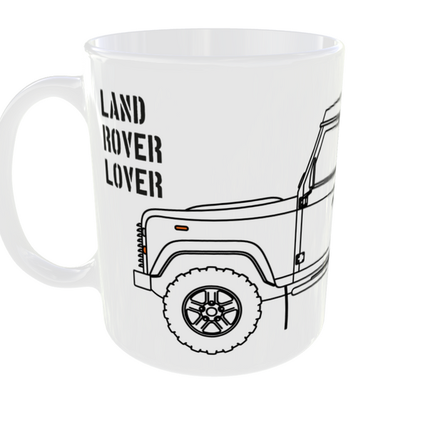 TAZA CERÁMICA PREMIUM Land Rover 110 INCHES
