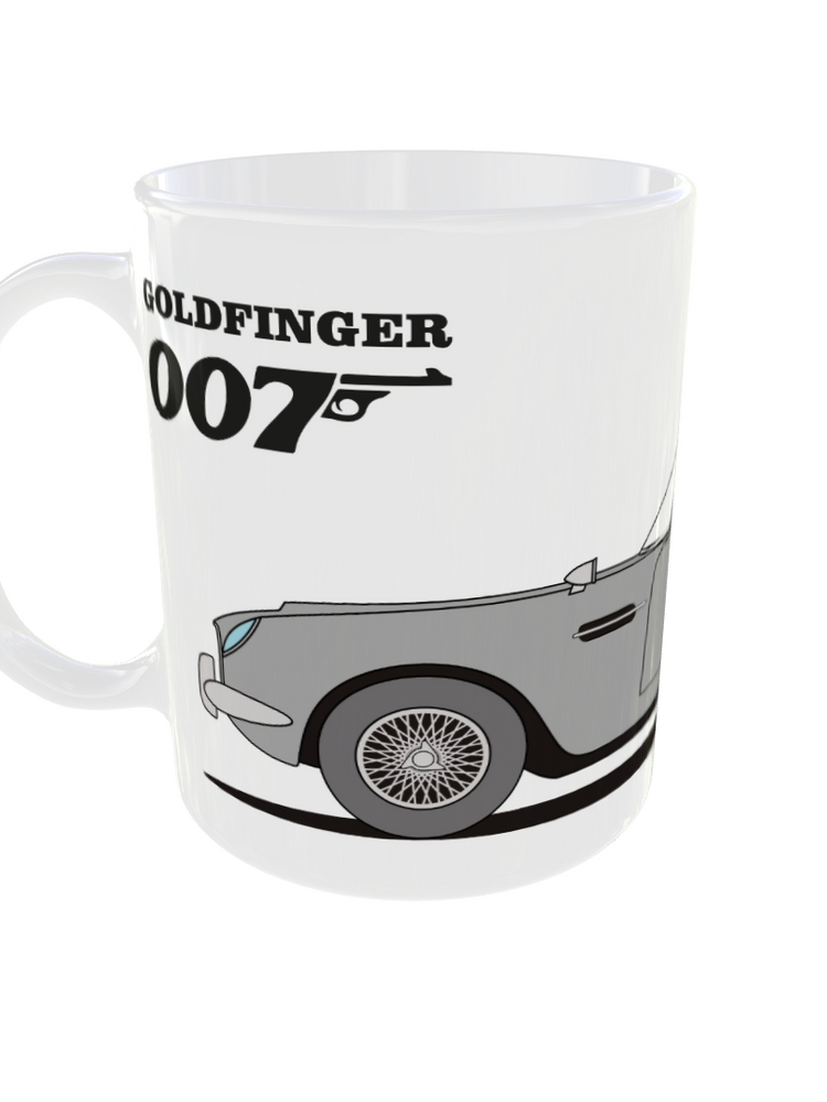 TAZA 007 GOLDFINGER