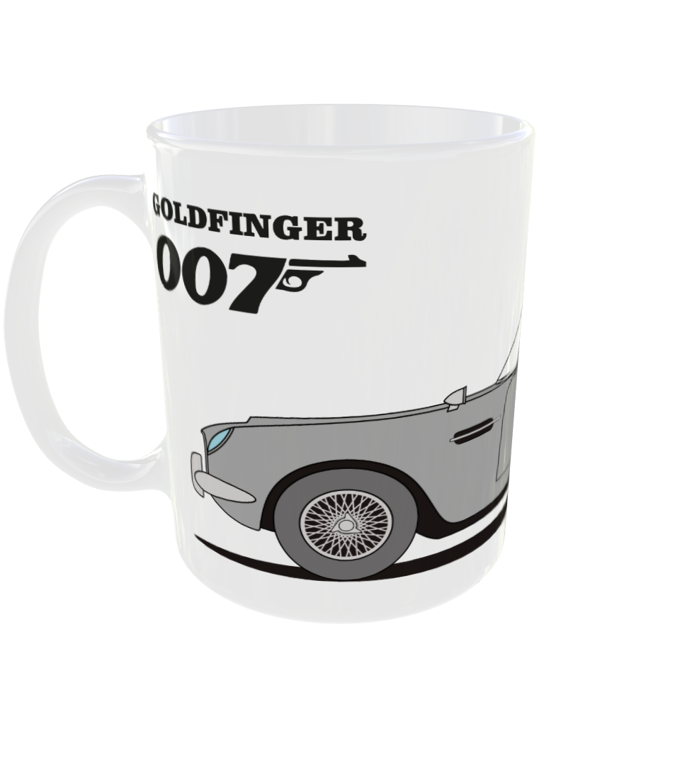 TAZA 007 GOLDFINGER