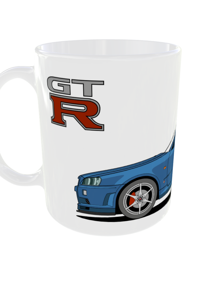 TAZA NISSAN GTR34