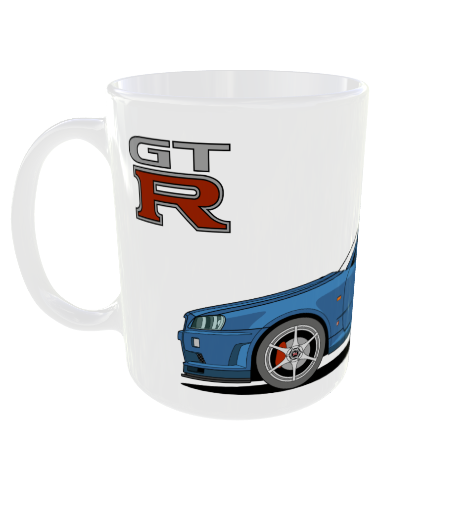 TAZA NISSAN GTR34