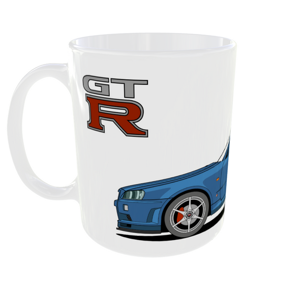 TAZA NISSAN GTR34