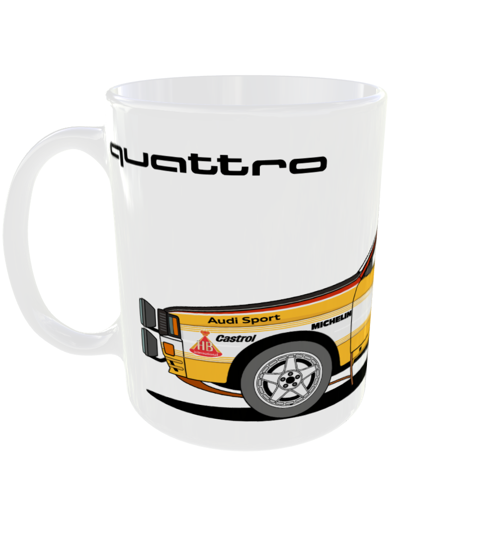 TAZA AUDI QUATTRO A2