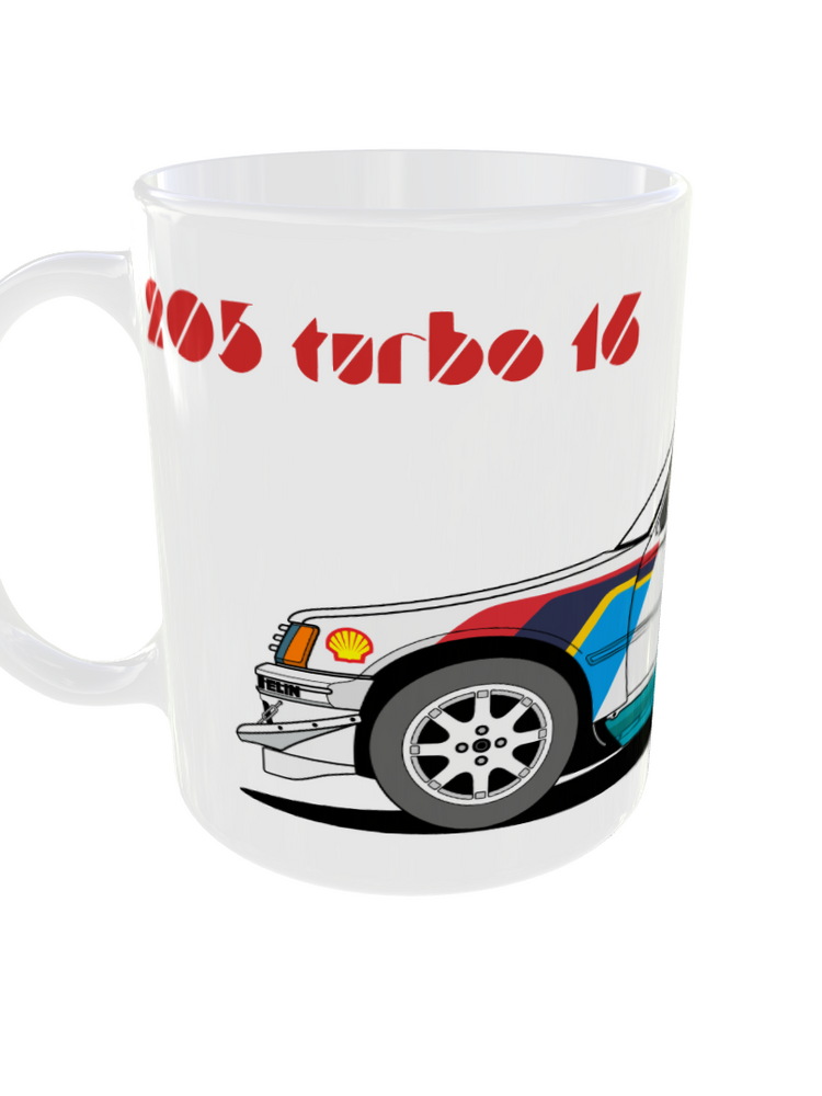 PEUGEOT 205 TURBO 16 MUG 