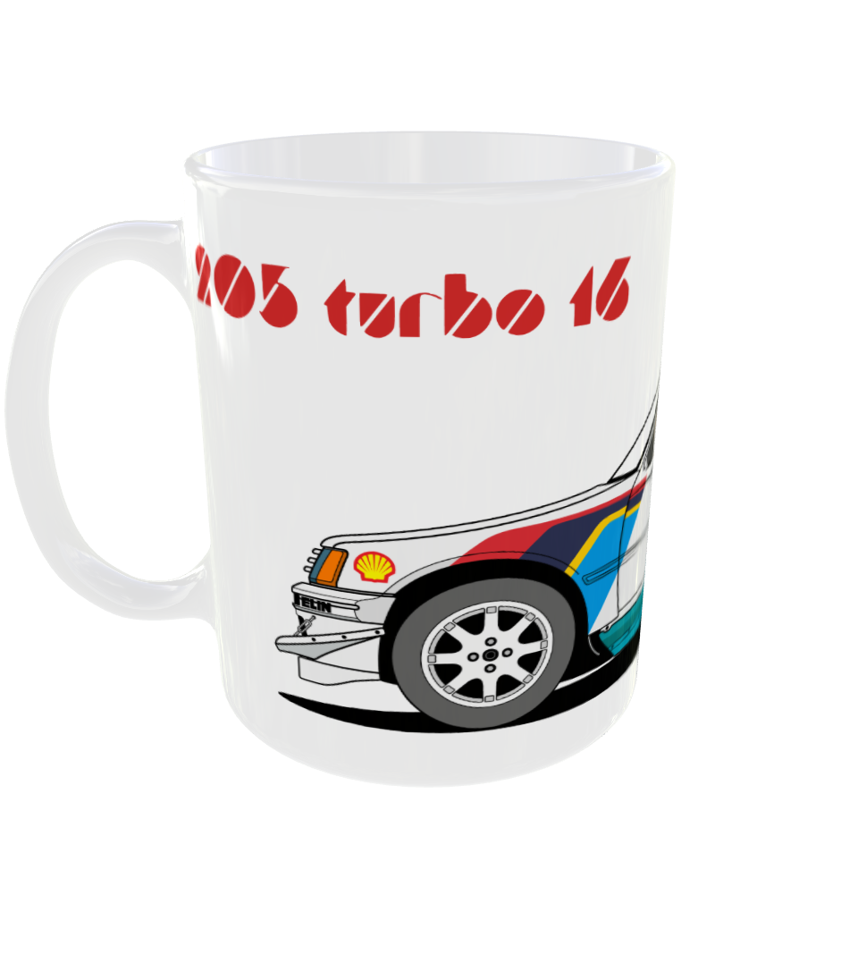 PEUGEOT 205 TURBO 16 MUG 
