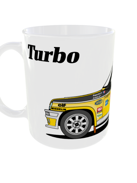 TAZA RENAULT 5 TURBO