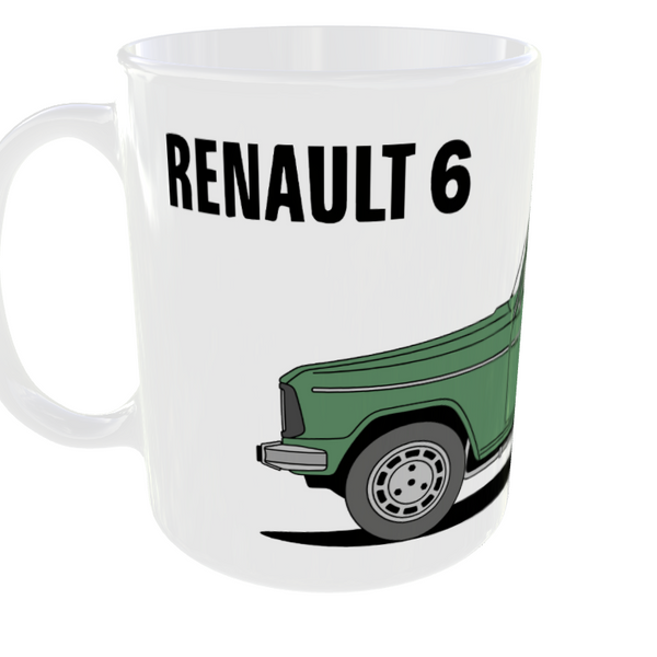 RENAULT 6 MUG