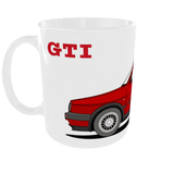 TAZA VOLKSWAGEN GOLF GTI MKII LOGO GTI