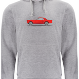 Sudadera Gris Ford Mustang