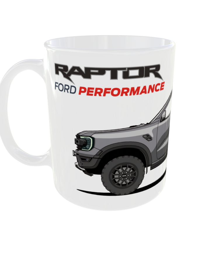 TAZA FORD RAPTOR GRIS METEOR