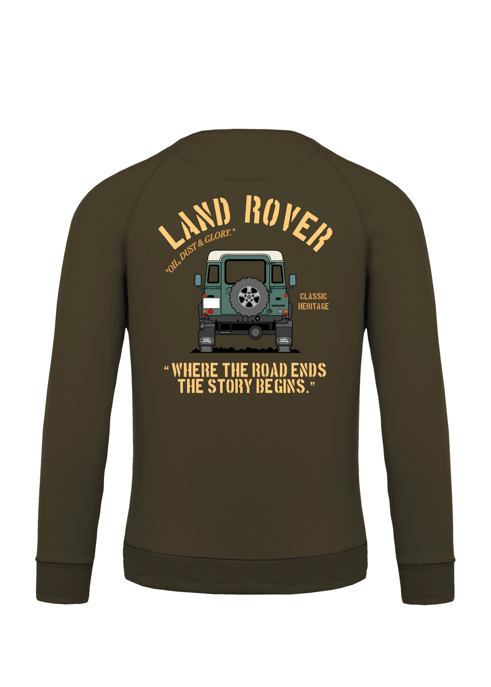 SUDADERA CLÁSICA Land Rover LOVER