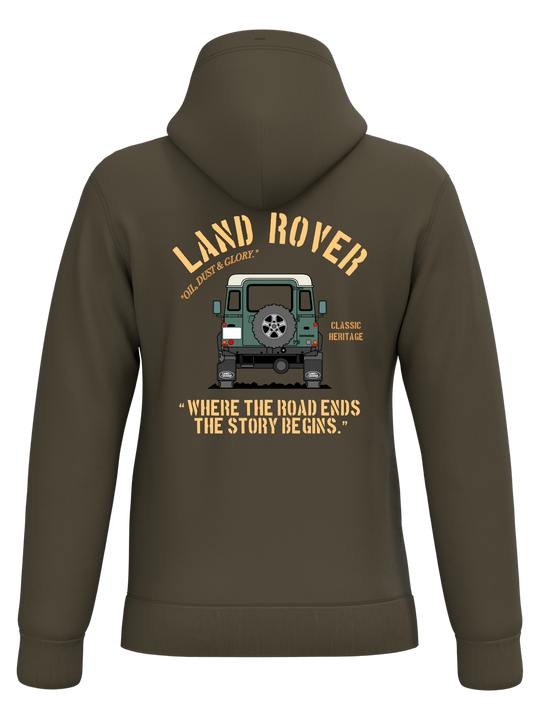 SUDADERA CAPUCHA Land Rover LOVER