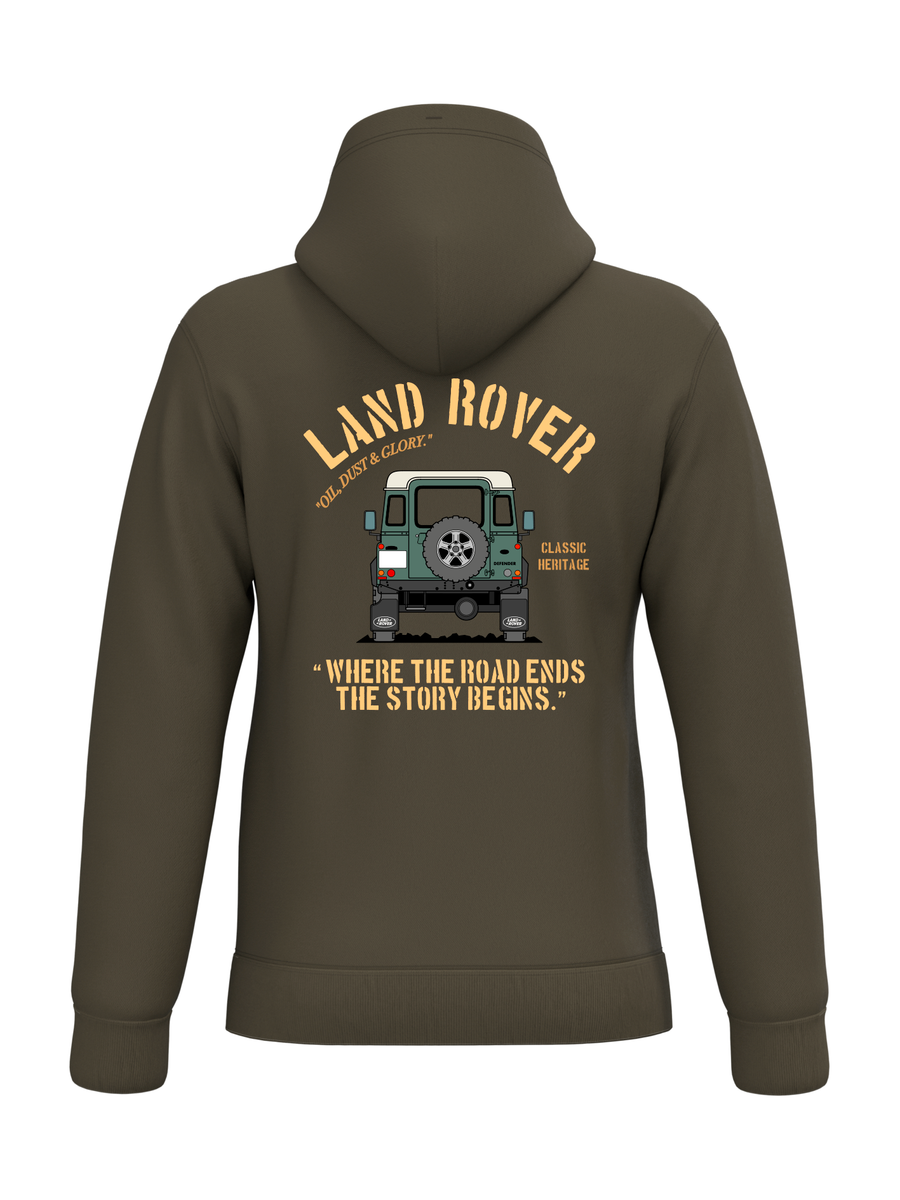 SUDADERA CAPUCHA Land Rover LOVER