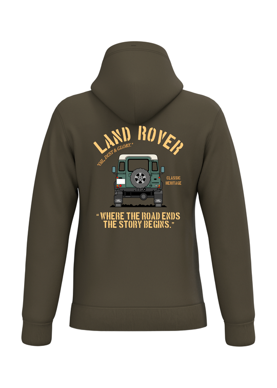 SUDADERA CAPUCHA Land Rover LOVER