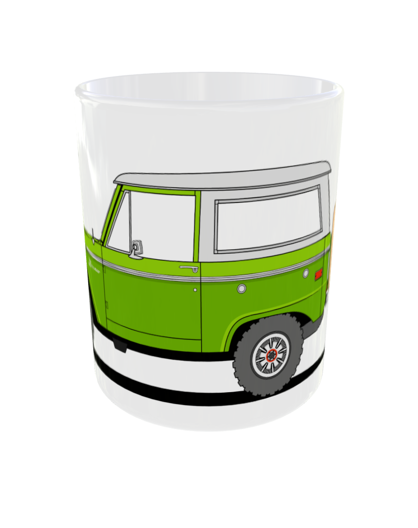 LAND ROVER 109 PICK UP MUG