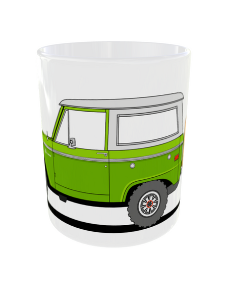 LAND ROVER 109 PICK UP MUG