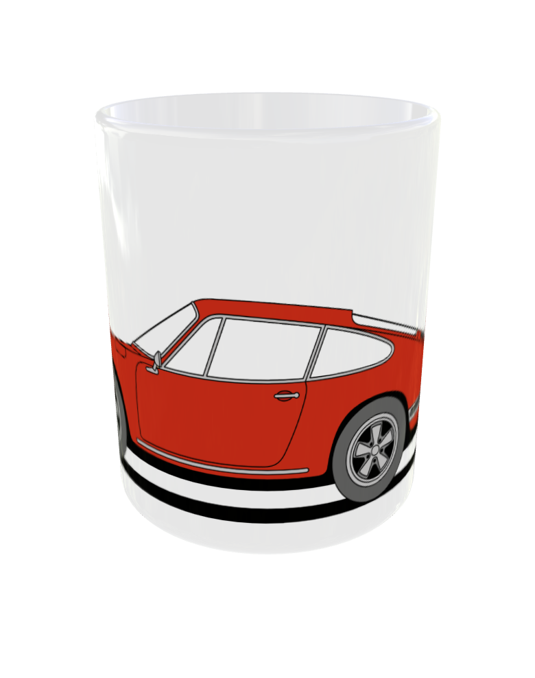 TAZA PORSCHE 911 ROJO