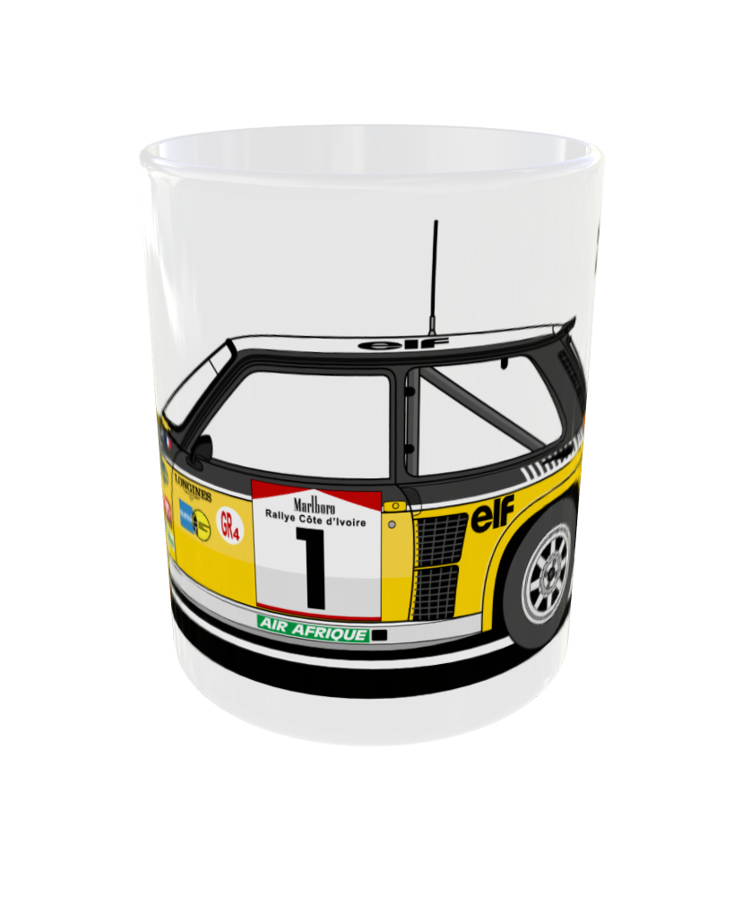 TAZA RENAULT 5 TURBO