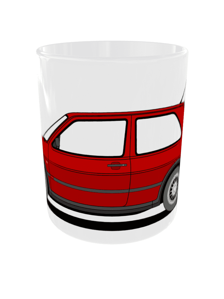 DISEÑO TAZA VOLKSWAGEN GOLF GTI MKII