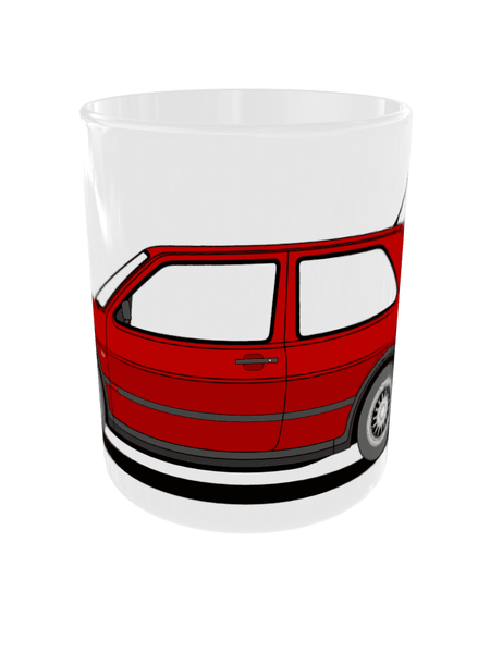 DISEÑO TAZA VOLKSWAGEN GOLF GTI MKII