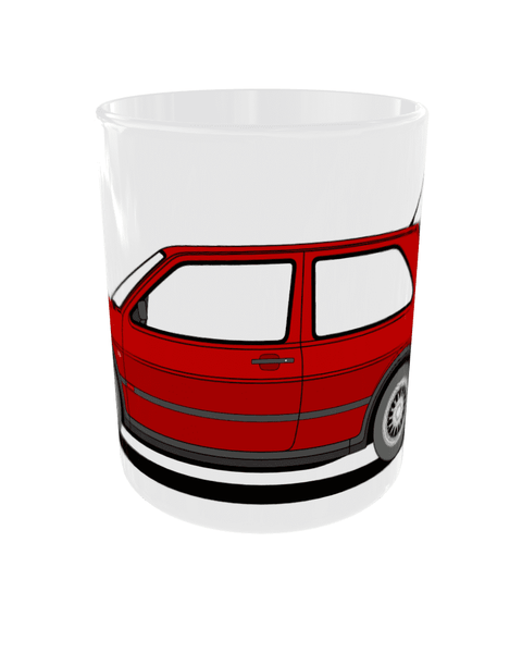DISEÑO TAZA VOLKSWAGEN GOLF GTI MKII