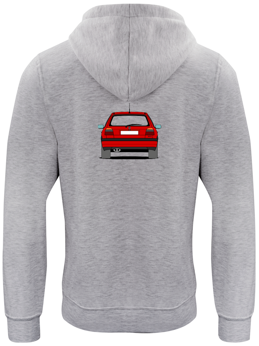 Sudadera Volkswagen Golf GTI MKIII de color gris
