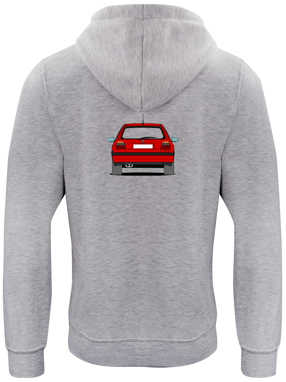 Sudadera Volkswagen Golf GTI MKIII de color gris