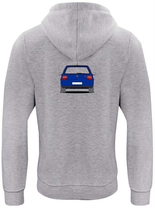 Sudadera Volkswagen Golf GTI MKIV de color gris