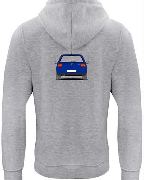 Sudadera Volkswagen Golf GTI MKIV de color gris