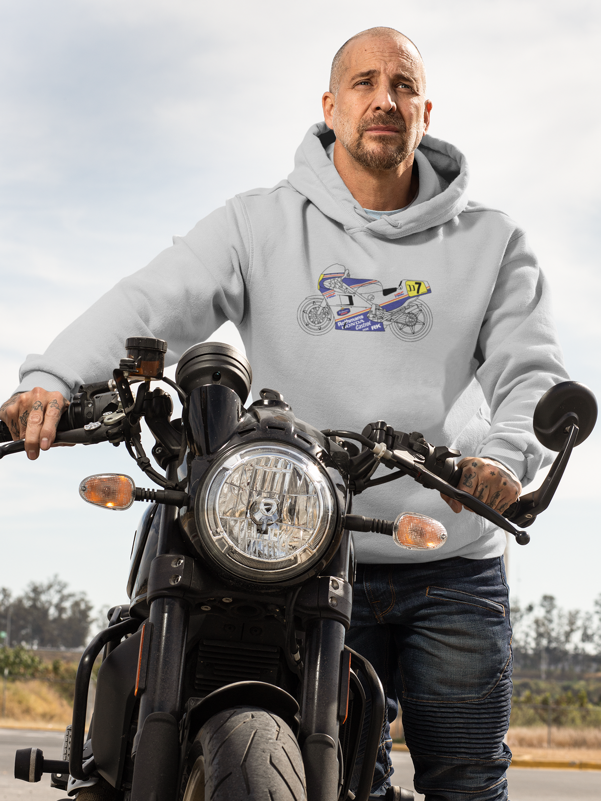 SUDADERA HONDA NSR 500 WAYNE GARDNER