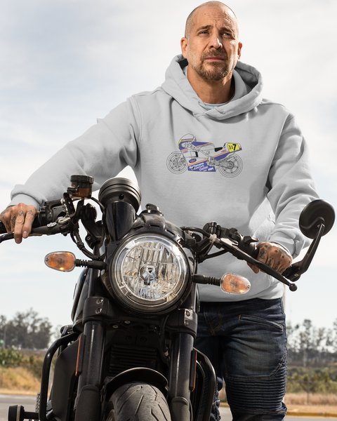 HONDA NSR 500 WAYNE GARDNER HOODIE