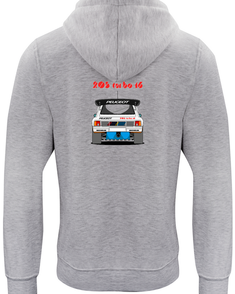 PEUGEOT 205 TURBO 16 EVO 2 HOODIE