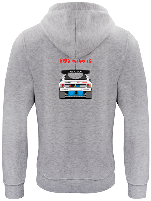 SUDADERA PEUGEOT 205 TURBO 16 EVO 2